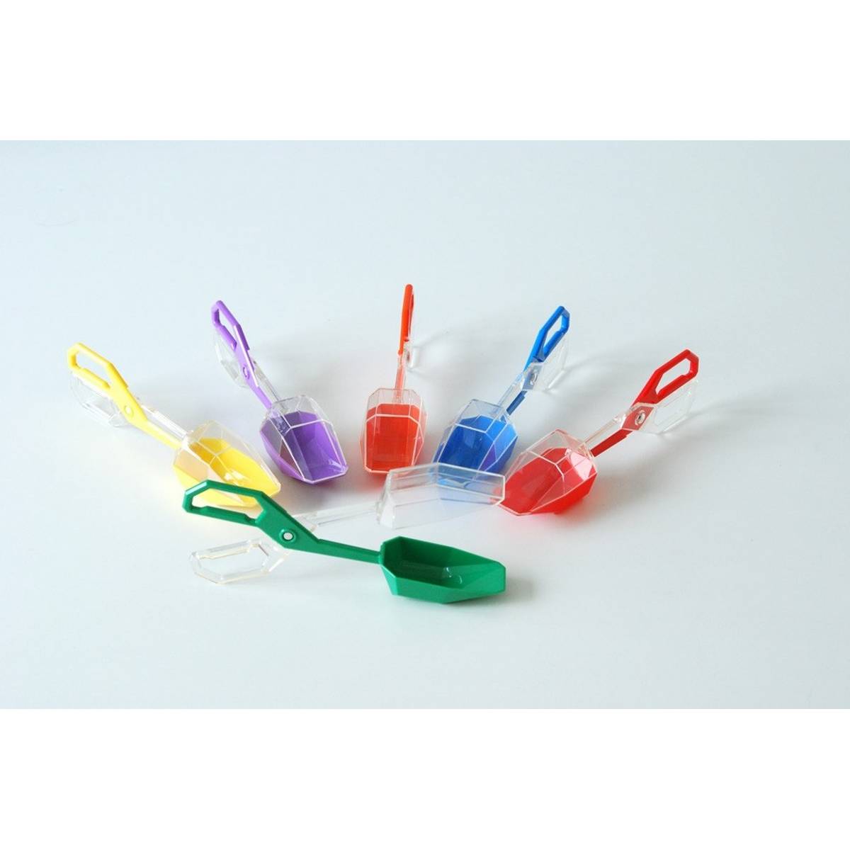 Rainbow Tongs Pack of 6