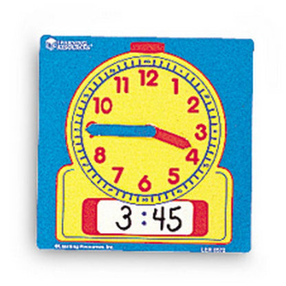 Write-On/Wipe Off Demonstration Clock