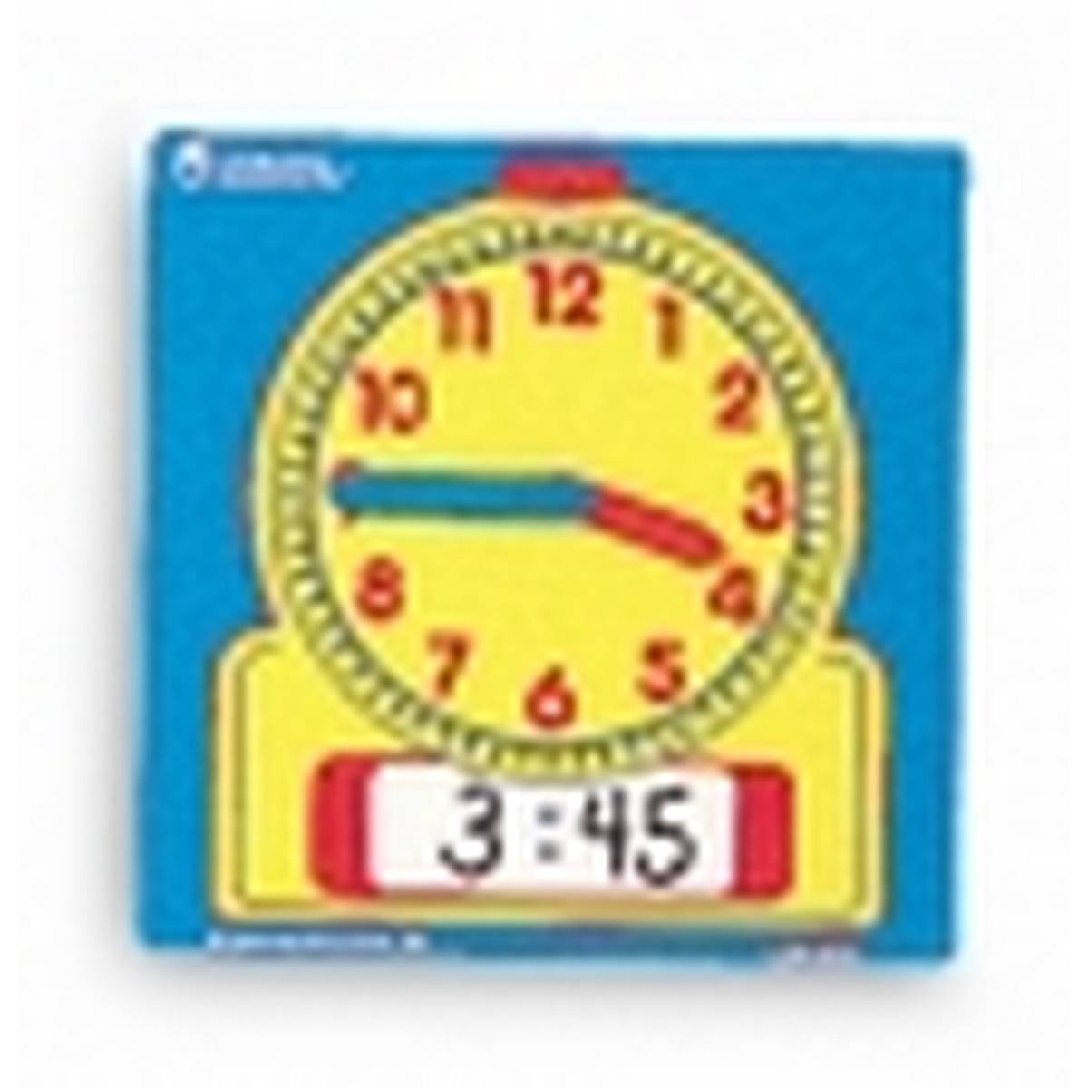 Write-On/Wipe Off Demonstration Clock