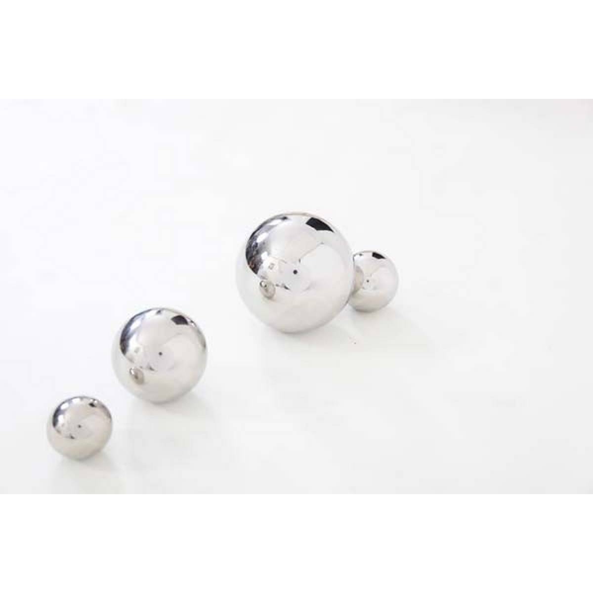 Silver Sensory Reflective Balls - Set of 4