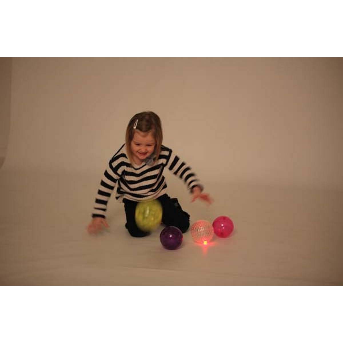 Large Textured Sensory Light Ball Set of 4