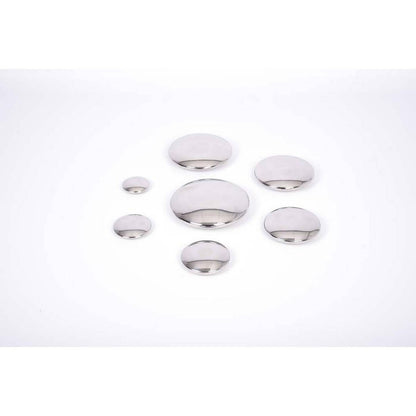 Sensory Silver Reflective Buttons - Set of 7