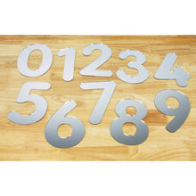 Mirror Numbers 70mm - Set of 10