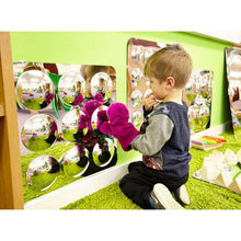 Large 9-Domed Acrylic Mirror Panel - 490mm