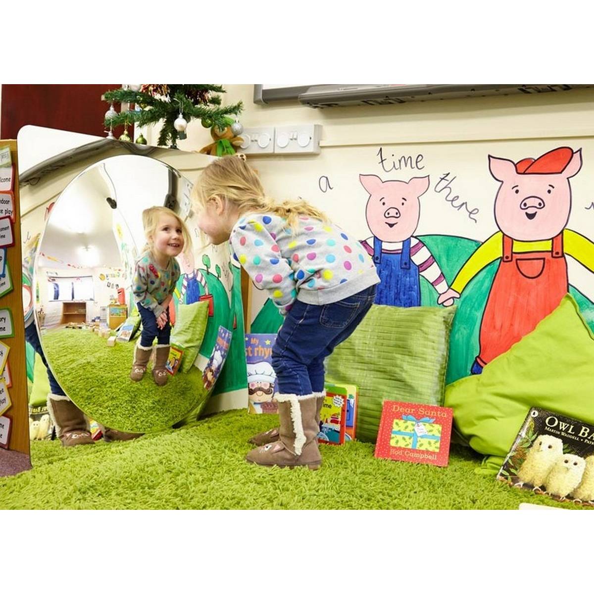 Giant Single Dome Acrylic Mirror Panel - 780mm