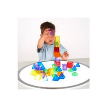 Translucent Geometric Shapes - Pack of 36