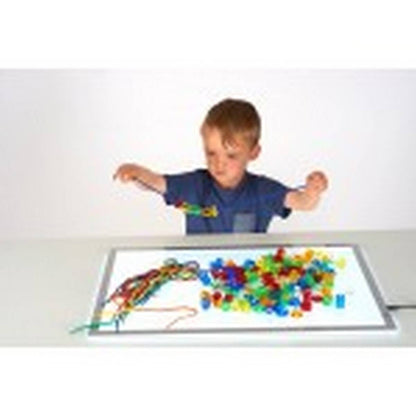 Translucent Jumbo Lacing Beads - Pack of 180 + 12 laces