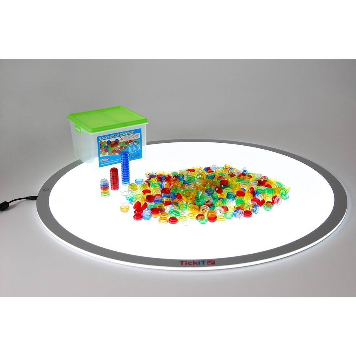 Translucent Stackable Counters - Pack of 500