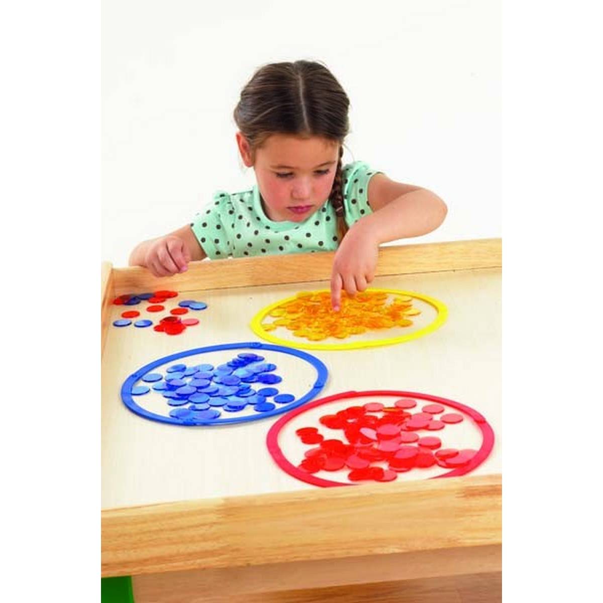 Desktop Sorting Rings Set - Pack of 15