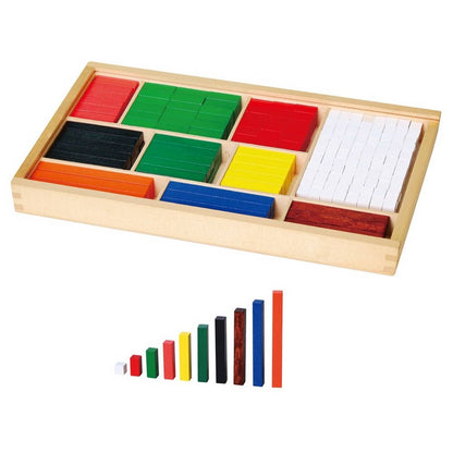 Wooden Cuisenaire Rods Pack of 308
