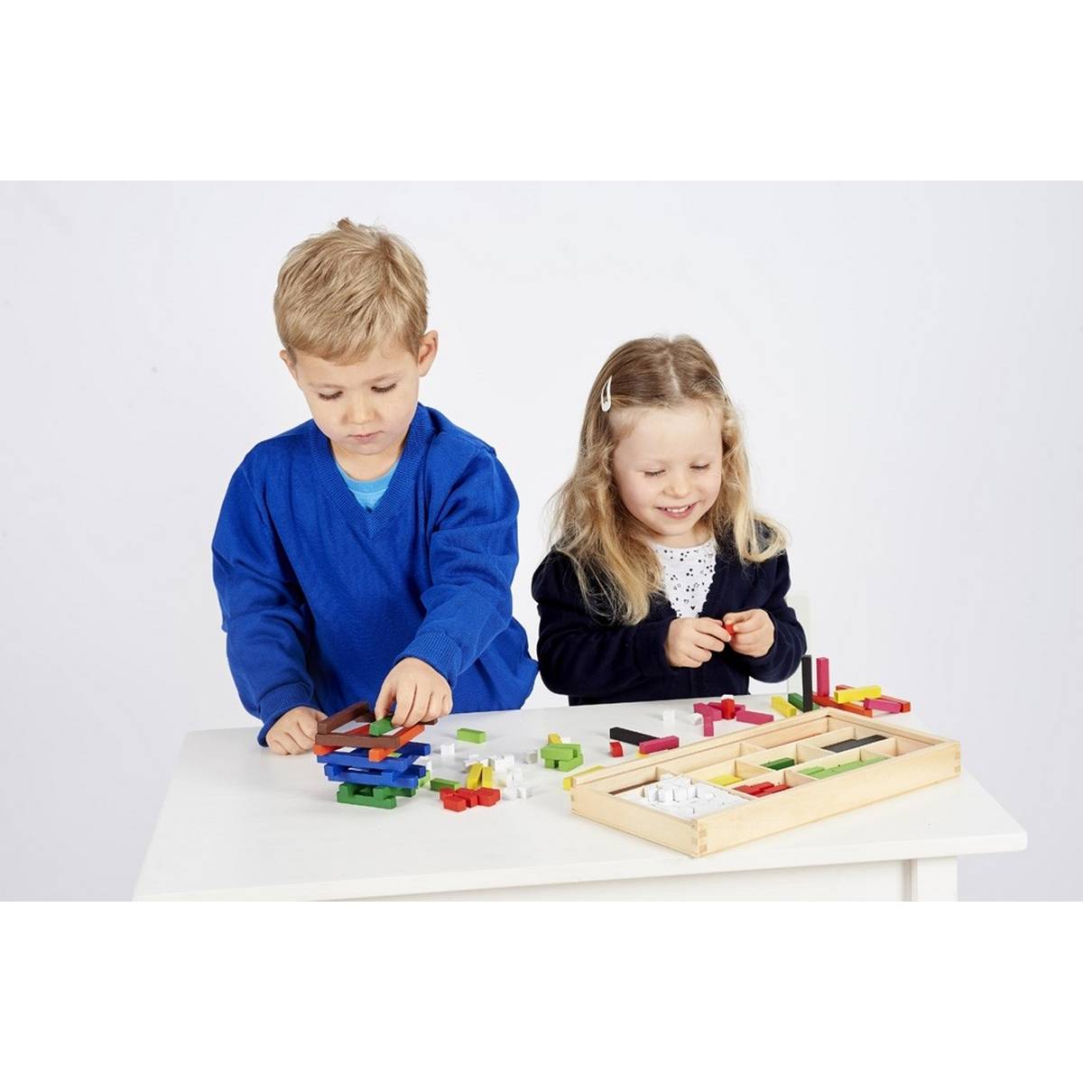 Wooden Cuisenaire Rods Pack of 308