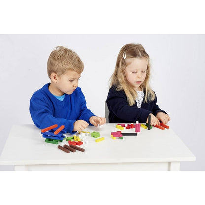 Wooden Cuisenaire Rods Pack of 308