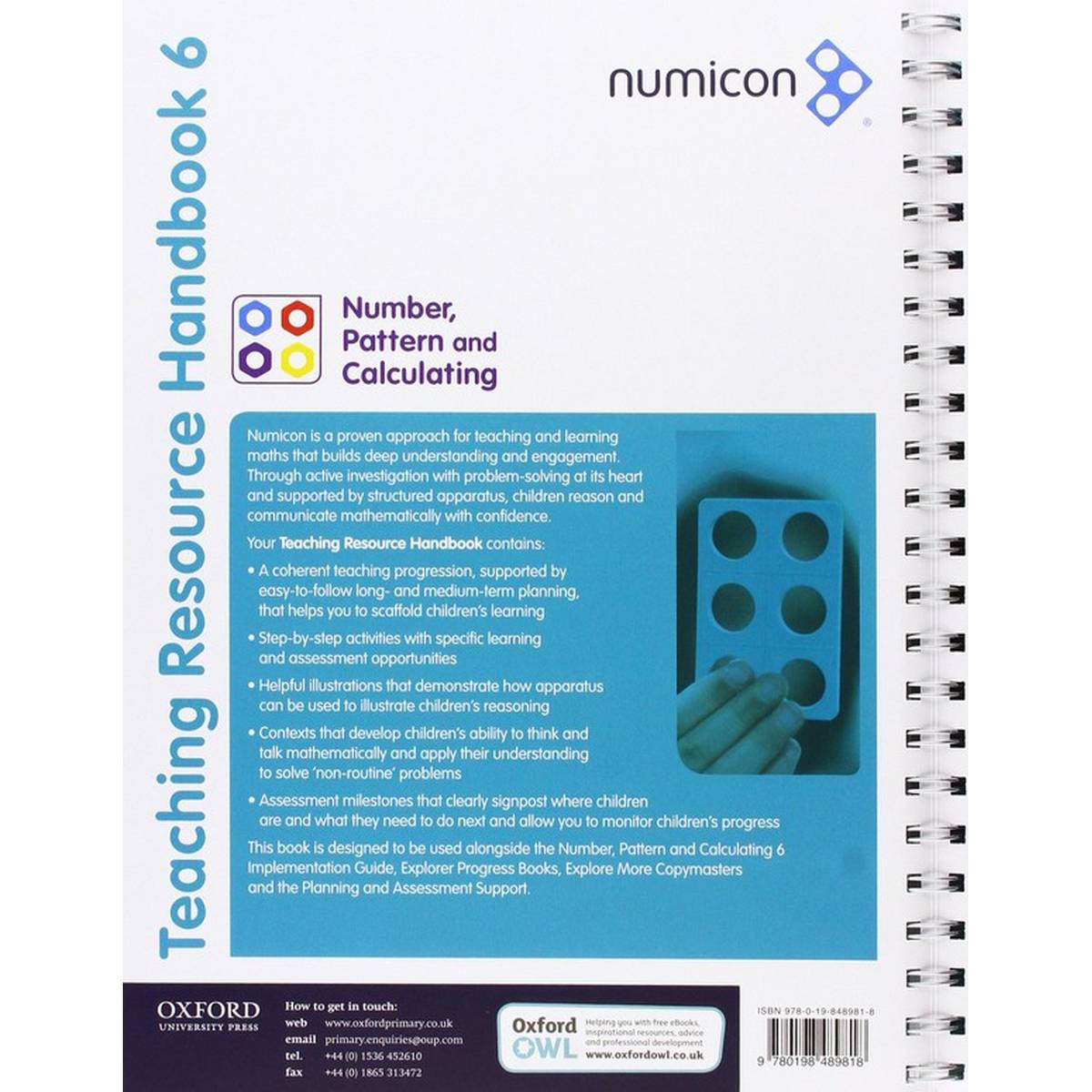 Numicon: Number, Pattern and Calculating 6 Teaching Pack