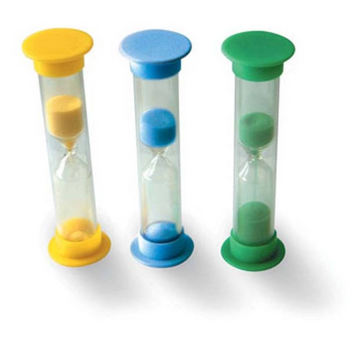 Mini Sand Timer -1 Minute Pack of 3