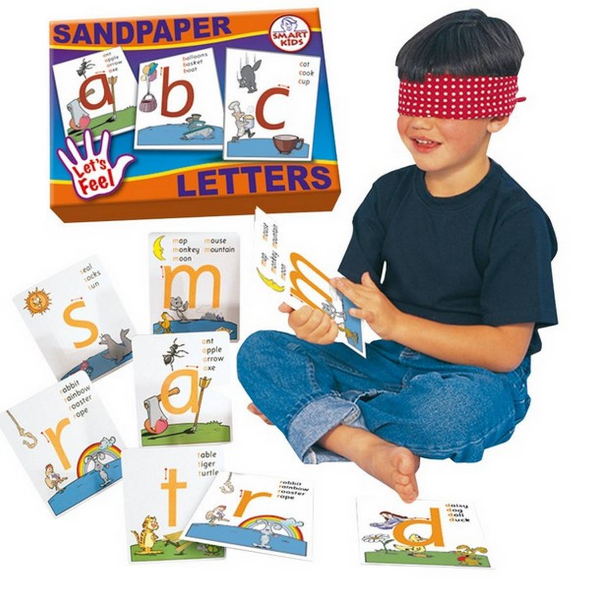 Let's Feel Sandpaper Letters