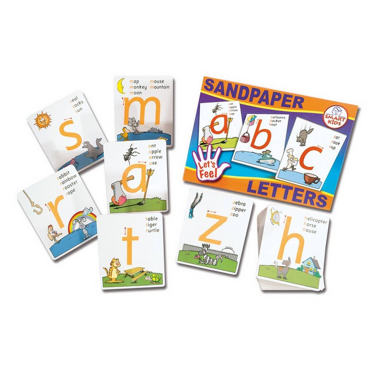 Let's Feel Sandpaper Letters