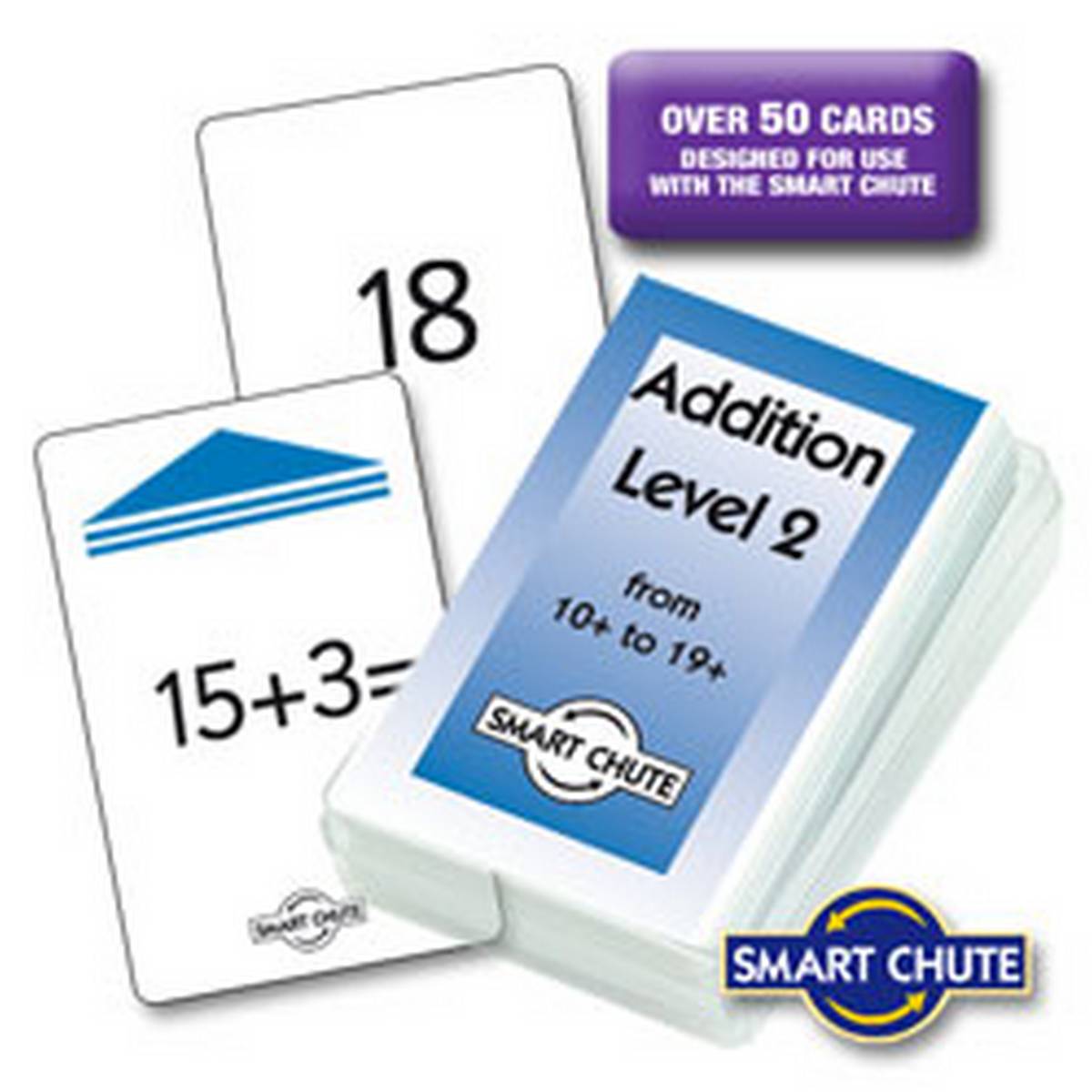 Addition Facts Chute Cards - Level 2