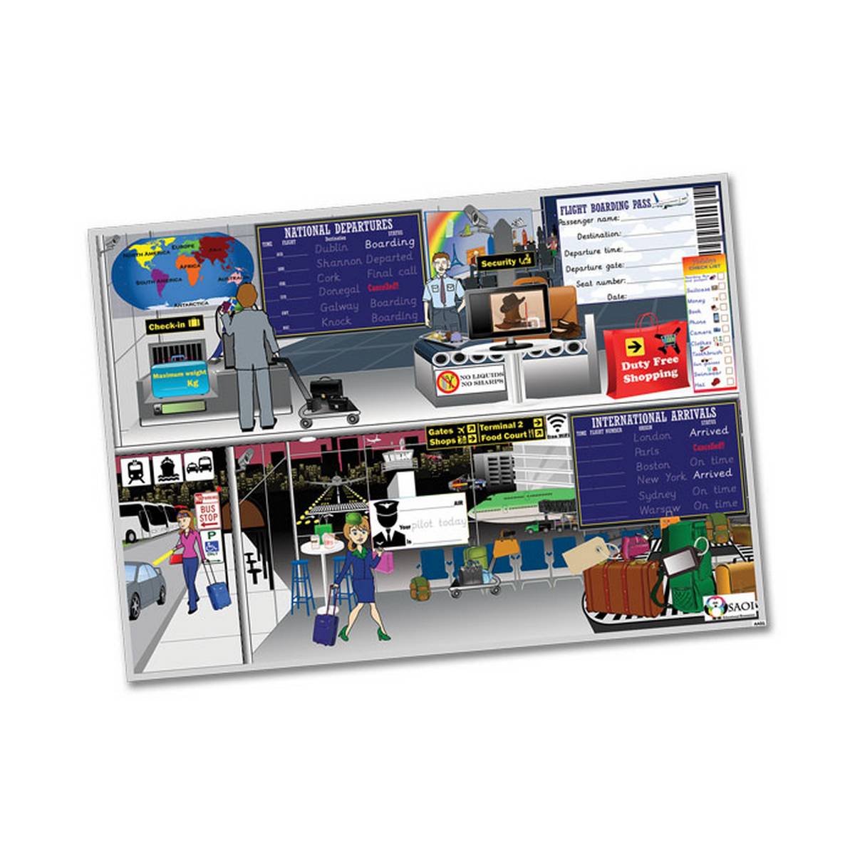 Aistear Activities Set of 10 Scene Setters