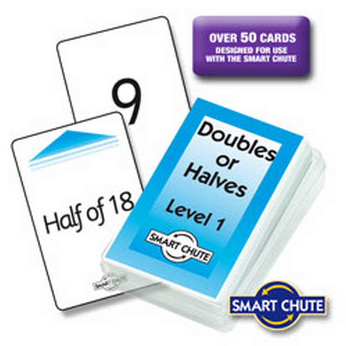Double / Halves Chute Cards - Level 1