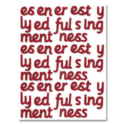 Foam Magnetic Suffixes