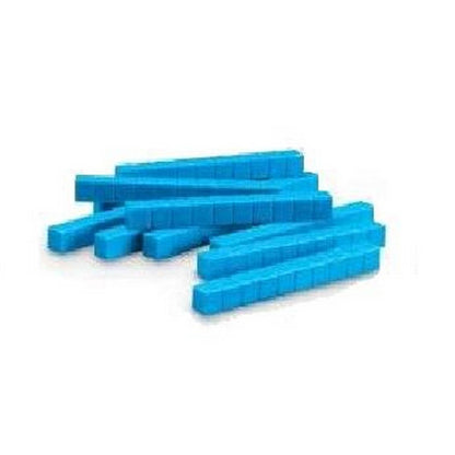 Grooved Plastic Base Ten Rods, Set of 50