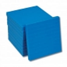 Grooved Plastic Base Ten Flats, Set of 10