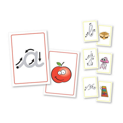 Just Cursive Teacher's Letters & Pictures Cards