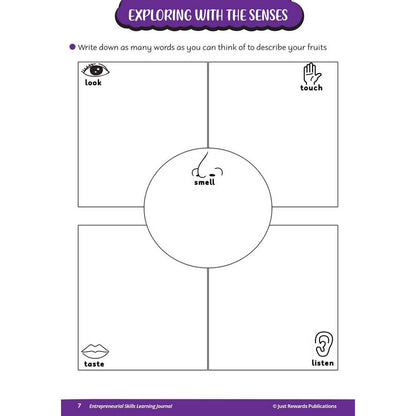 Entrepreneurial Skills in the Classroom Pupils Learning Journal - Lower Primary	