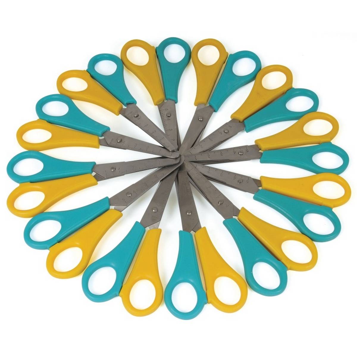 Classmaster Ruler Scissors - Class Pack of 96