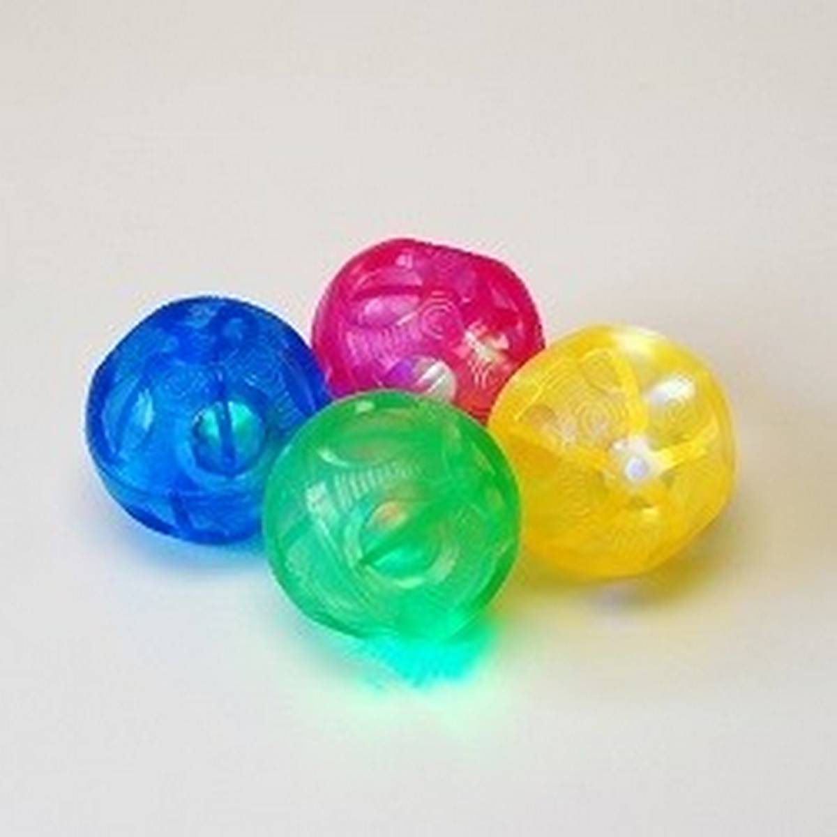 Small Irregular Sensory Flashing Ball Set of 4