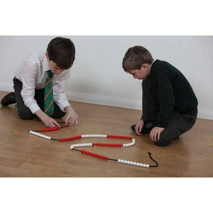 Rekenrek Teacher 100 Beadstring - Single