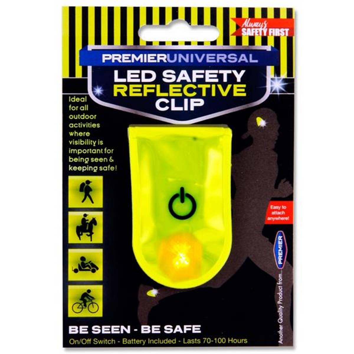 Universal Led Safety Reflective Clip