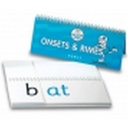 Onset and Rime Flipbook - Early (blue)