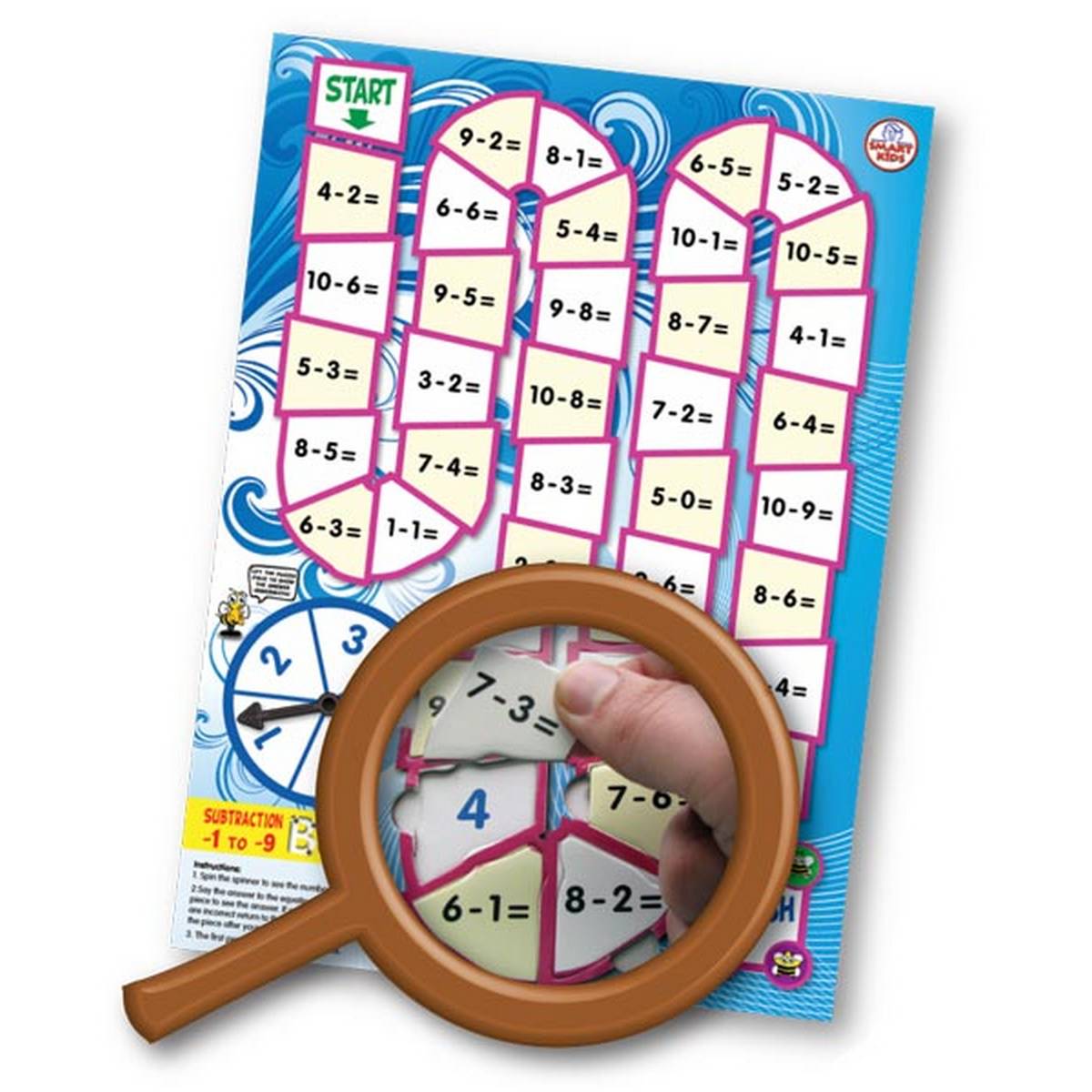 Subtraction 1 to 10 Buzzle