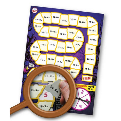 Subtraction 10 to 19 Buzzle