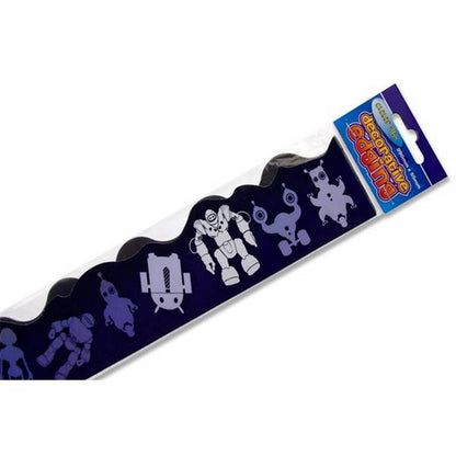 Clever Kids Trimmer Decorative Edging - Aliens & Robots