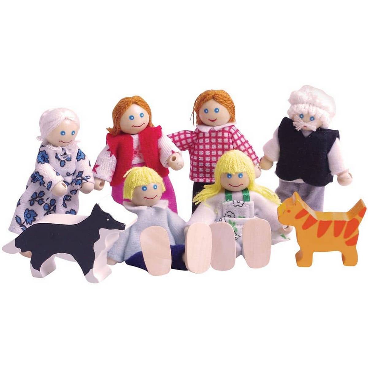 Heritage Playset Doll Family