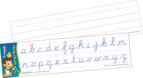 Just Cursive Desk Strips Pack of 30