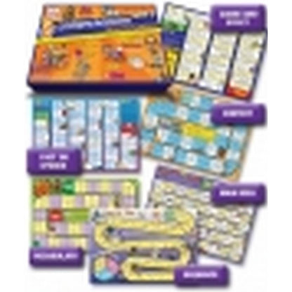 6 Reading Comprehension Board Games Level 1
