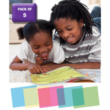 A4 Reading Overlays Pack of 5 (Different Colours)