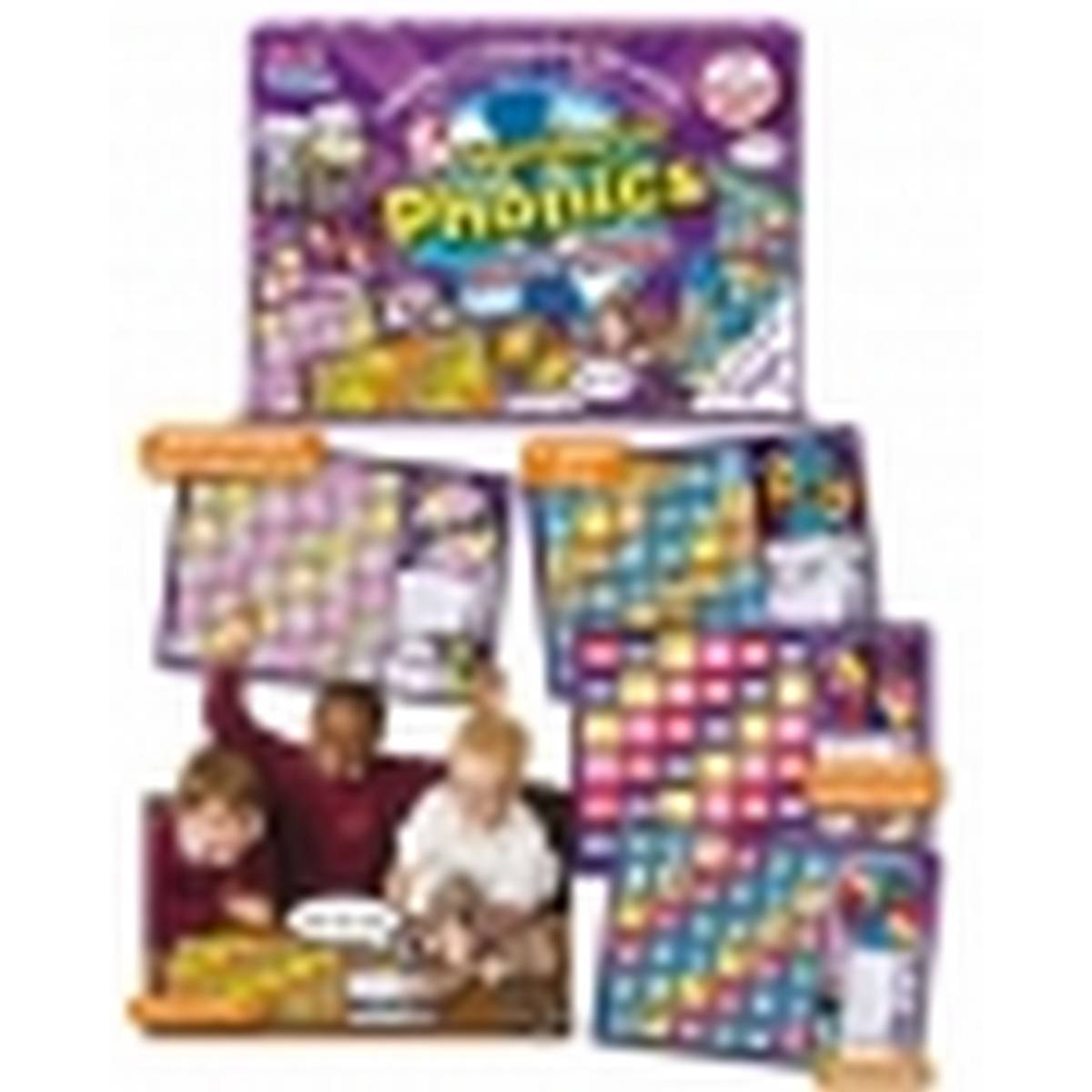 Synthetic Phonics Boards Games Age 4-7 Set of 5