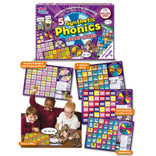 Synthetic Phonics Boards Games Age 4-7 Set of 5
