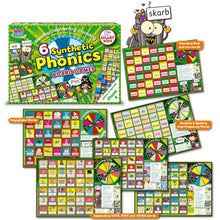 Synthetic Phonics Boards Games Age 5-7 Set of 6