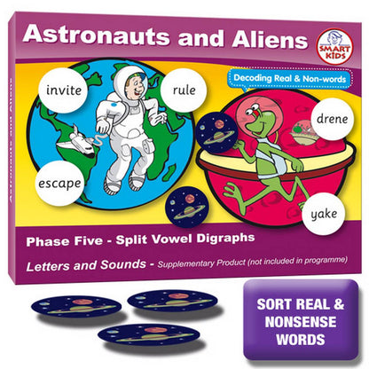 Astronauts and Aliens Split Vowel Digraphs