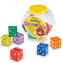 Jumbo Dice in Dice (Set of 12)