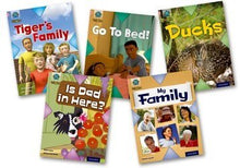 Project X Origins: Pink Book Band, Oxford Level 1+: My Family: Mixed Pack of 5 - ABC School Supplies