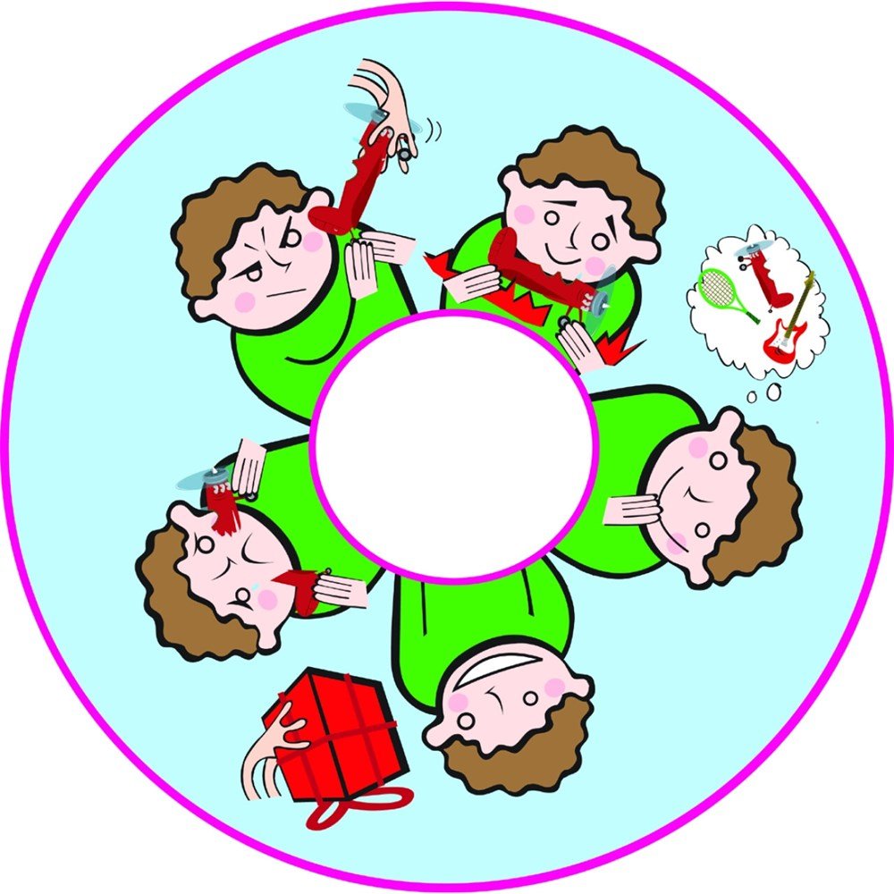 Projector Wheel 6 Inch - Facial Expressions Scene - ABC School Supplies