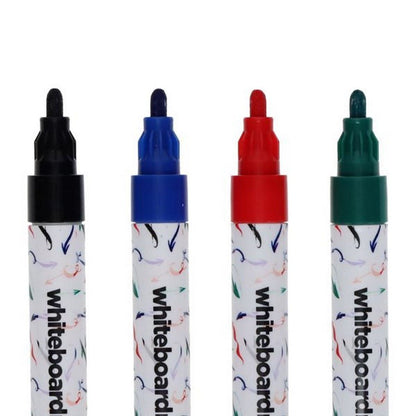 ProScribe Drywipe Whiteboard Markers Asstd Colours Value Pack Of 24 - ABC School Supplies
