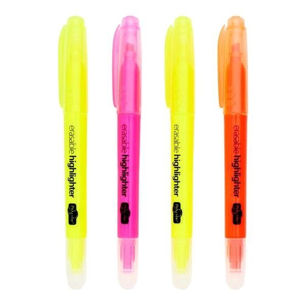 ProScribe Slim Highlighters - 4 Assorted Pack - ABC School Supplies