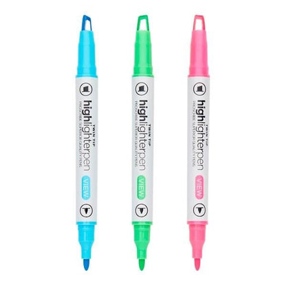 **ProScribe Twin Tip Highlighter Pens Pack Of 12 - ABC School Supplies